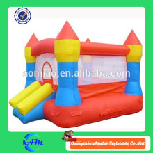 Bouncy castelo com água slide preço barato do design simples para venda